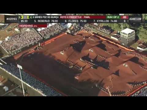 Taka Higashino wins moto X freestyle Gold Medal -  X Games 2013 Brazil