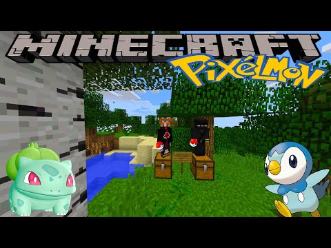 PIXELMON SURVIVAL LET'S PLAY! - "LET THE GAME BEGIN!" - EPISODE 1 - MINECRAFT POKEMON MOD
