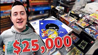 I bought a VIDEO GAME collection worth $25,000 (INSANE)