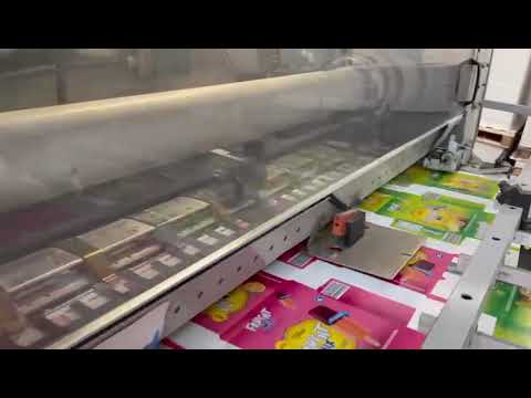 Fully Automatic Die Cutting Bobst SP 142 ER 1988