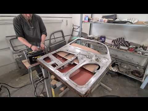 1952 VW Zwitter Beetle electric window conversion