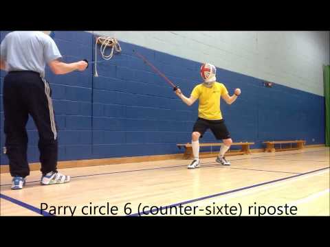 Parry circle 6 (counter-sixte)