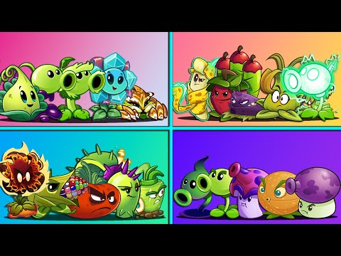 PVZ 2 All Plants 6 Team Tournament - Who Will Win?
