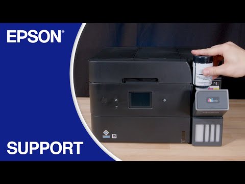 Filling the Ink Tanks