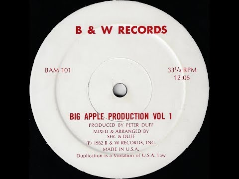 Various - Big Apple Production Vol 1
