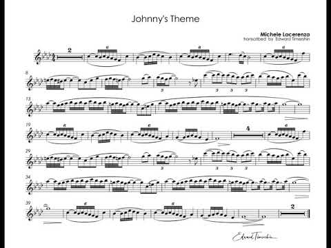 Johnny's theme - Michele Lacerenza trumpet Bb transcribed solo