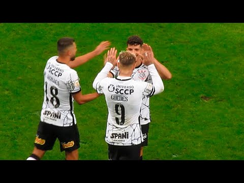 JOGADA COMPLETA! MAIS UM GOL DE RÓGER GUEDES - CORINTHIANS 2X0 AVAÍ