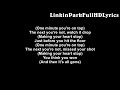 Linkin Park Hit The Floor Lyrics On Screen HD