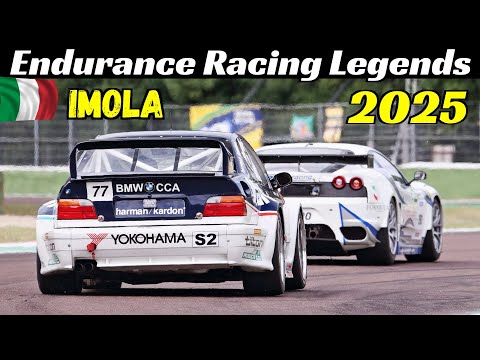 Endurance Racing Legends 2025 at Imola Circuit - Porsche 993 GT2, Ferrari 430 GTC, Mosler MT900 R
