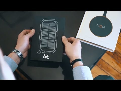 so lit mobile just sent me this solar wireless battery pack