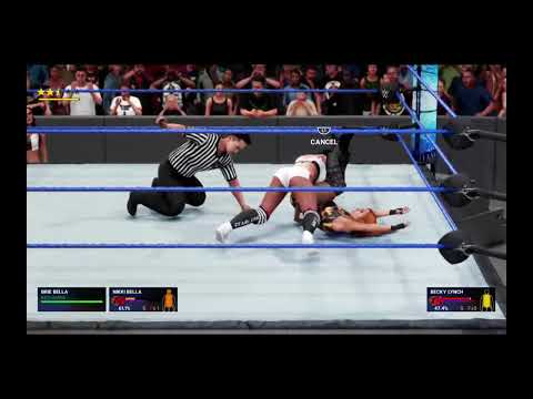 WWE 2k19 Nikki Bella vs. Becky Lynch SMACKDOWN