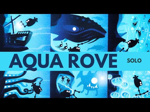 Aqua ROVE | Solo Board Game How to Play & Full Tutorial Playthrough (Review Copy Provided)