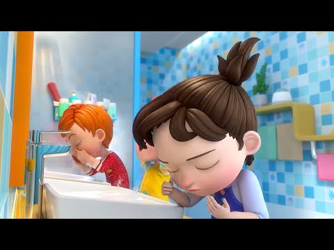 Jojo wash face | learn good habits everyday | Super JoJo My Home | BabyBus