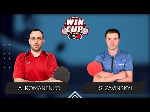 21:15 Andrii Romanenko - Serhii Zavinskyi West 6 WIN CUP 03.11.2023 | TABLE TENNIS WINCUP