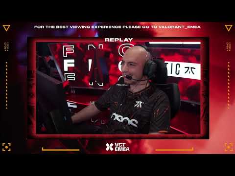 VCT EMEA 2023 Day 1 VOD - Fnatic VS Giants Gaming