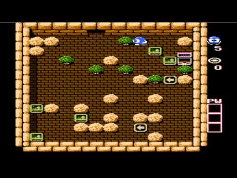 Let's Play Adventures Of Lolo - Floor 5