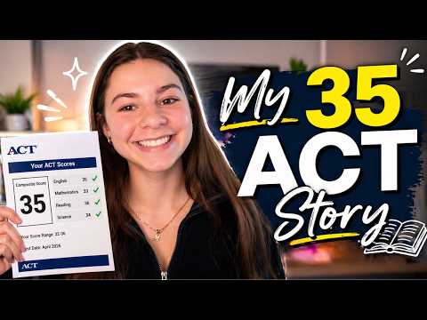 Mary-Kathryn scored a 35 on the ACT