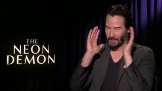 THE NEON DEMON INTERVIEW KEANU REEVES (Broad Green Pictures)