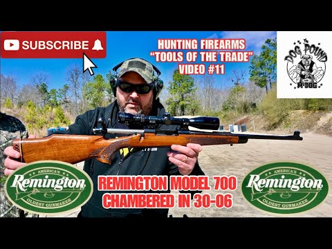 REMINGTON MODEL 700 BOLT ACTION 30-06 RIFLE REVIEW! HUNTING FIREARMS VIDEO #11!