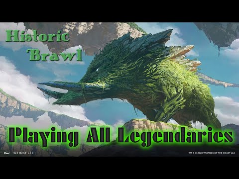 Playing ALL Legendaries in Historic Brawl #13 | Yasharn, Implacable Earth | Selesnya Ramp | MTGA |
