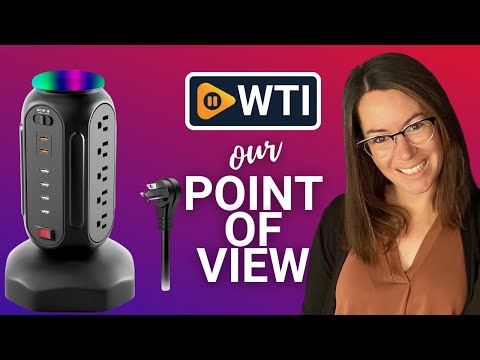 Power Tower Surge Protection with 15 AC Power Outlets - WTI product video review