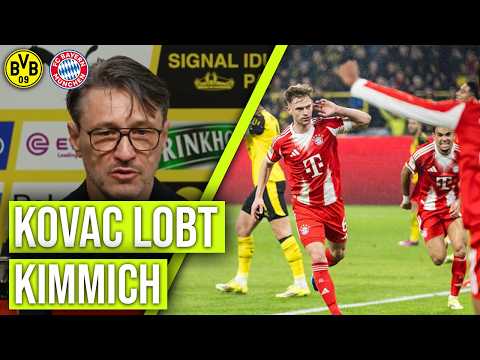 Kovac praises Kimmich after 3-2 defeat against Bayern: "He made the difference."