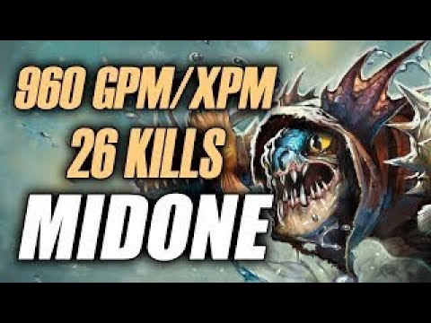 Secret MidOne • Slark • 26 Kills — Pro MMR Gameplay Dota 2