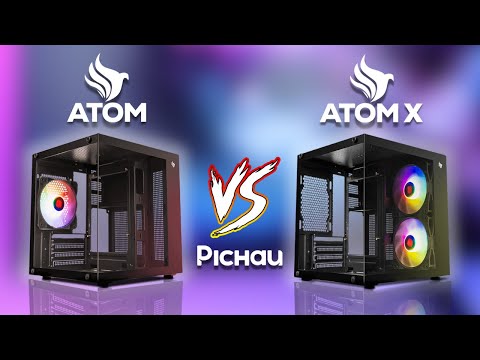 ATOM VS ATOM X - Comparativo dos SUPER COMPACTOS da PICHAU