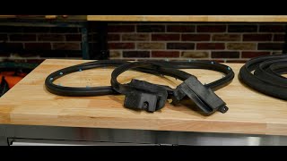 Weatherstrip w/Replacement Felts Kit for 1964 Chevy Chevelle Convertible - video thumbnail 4