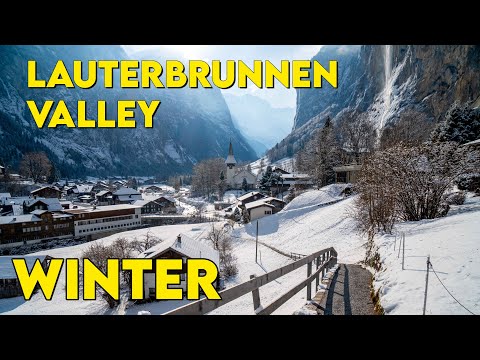 LAUTERBRUNNEN Valley Switzerland WINTER Guide
