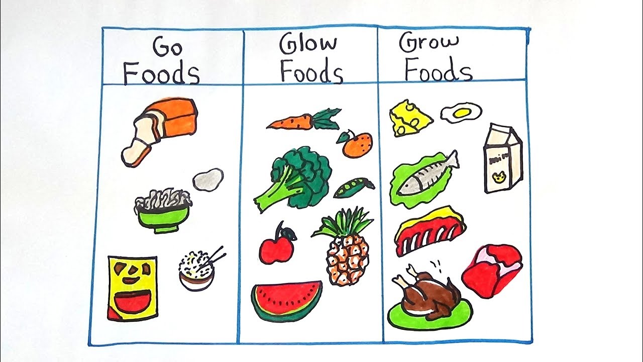 Putar video GO,GROW AND GLOW FOOD DRAWING DIAGRAM sekarang GO,GROW AND GLOW FOOD DRAWING DIAGRAM