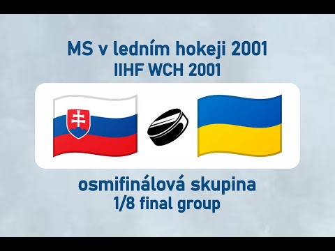 MS v ledním hokeji 2001, SVK-UKR (osmifinálová skupina)
