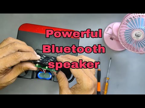 Repair and tips on Powerful Bluetooth speaker YS 203