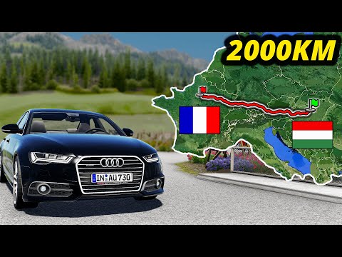 ETS2 Longest Road Trip (Budapest to Paris) Hungary to France | Euro Truck Simulator 2