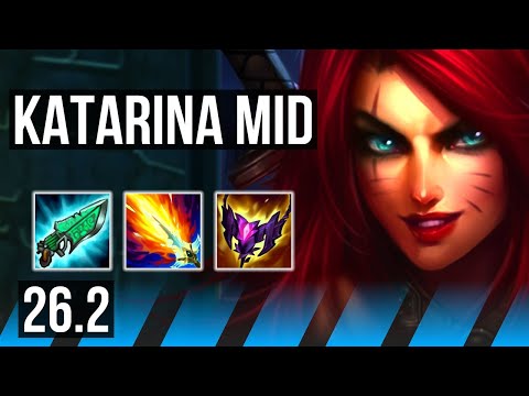 KATARINA vs SYNDRA (MID) | KR Grandmaster | 26.2