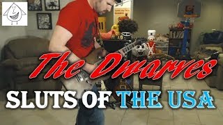 The Dwarves - Sluts Of The USA - Punk Guitar Cover (guitar tab in description!)