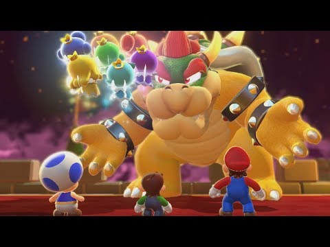 Super Mario 3D World 100% Walkthrough - World 7 (3 Players)