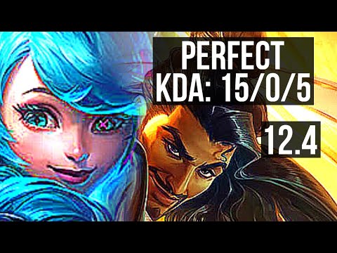 GWEN vs AKSHAN (TOP) | 15/0/5, Legendary, 300+ games | KR Master | 12.4