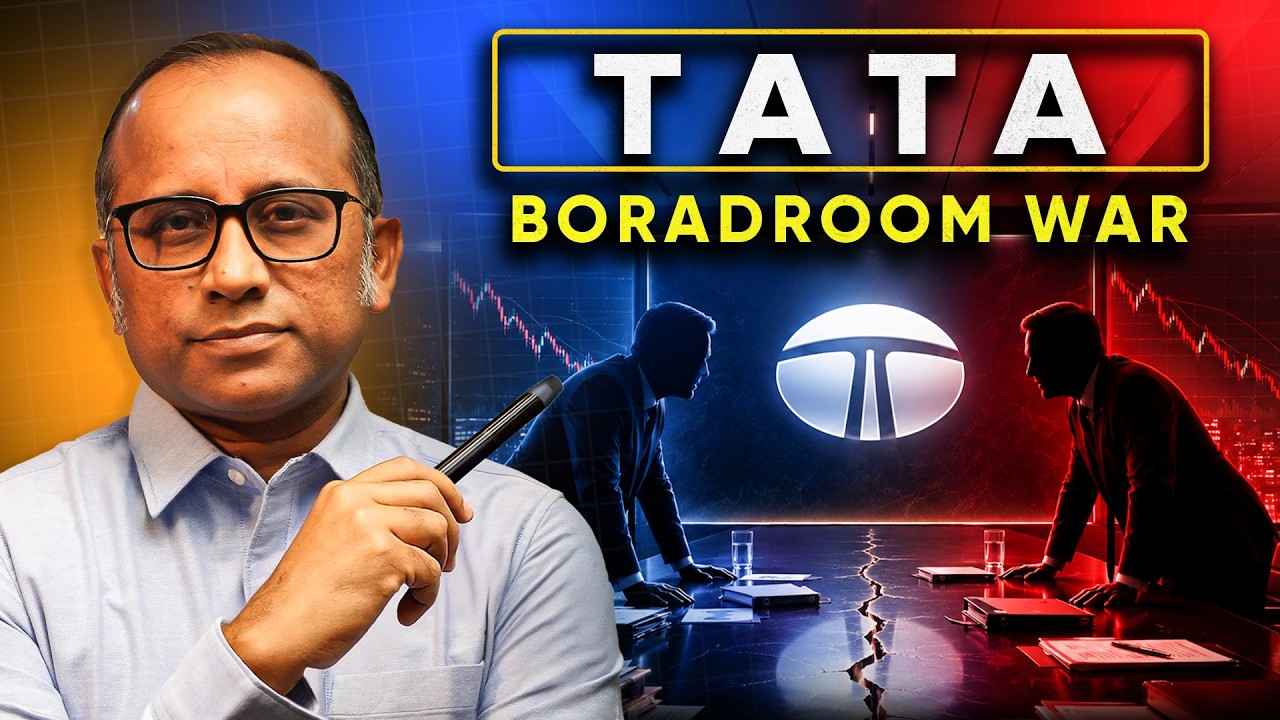 Nifty 200 Points तक गिरा | TATA Group की जंग - पूरा Market गिरायेगा?   #bulltrack