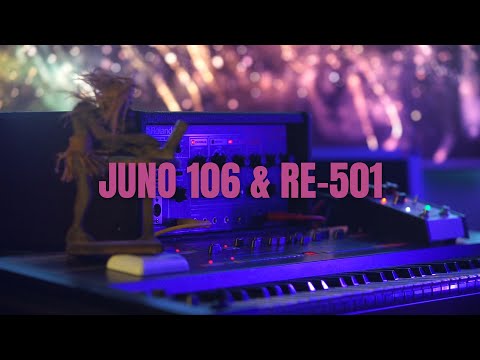 Roland JUNO-106 & RE-501 Ambient Improvisation