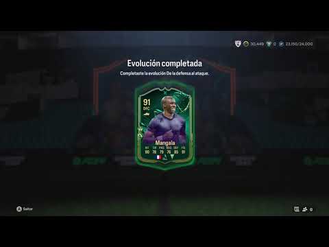 Backline to Frontline EVO - Eliaquim Mangala 91 - EA FC 24