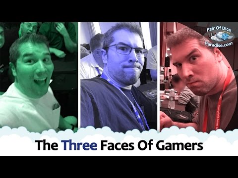 The Three Faces of Board Gamers