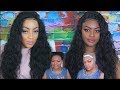 TRANSFORMING MY DAUGHTER INTO ME W HER VERY FIRST 360 LACE WIG Msbuy Hair