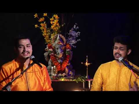 Sakthi sahitha Ganapathim By JS Sriram and Kalyan Vasanth || SaamaNigama