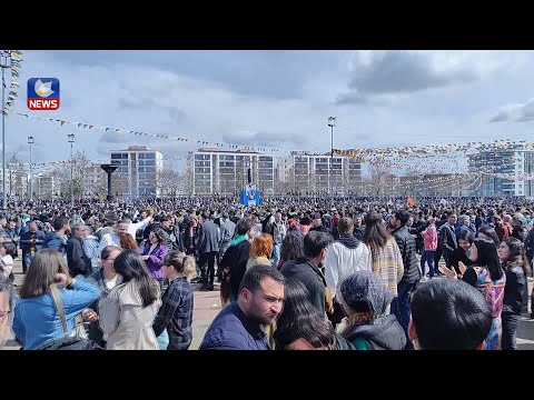 بەڤیدیۆ.. لە ئامەدی باکوری کوردستان ئاھەنگی نەورۆز بە بەشداری سەدان ھەزار کەس بەڕێوەچوو
