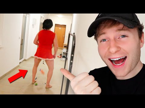 ICH HABE MEINE NACHBARIN BEIM STEHLEN ERWISCHT!!