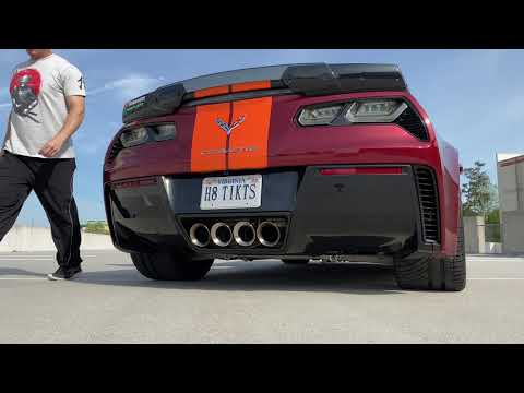 C7 z06 corvette Corsa headers start up / idle / revs