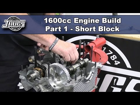 JBugs - 1600cc Engine Build Series - Part 1 - Short Block