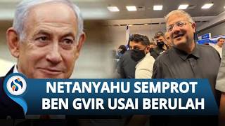 Ben Gvir Kibarkan Bendera di Depan Aktivis Berlutut, Netanyahu: Itu Memalukan & Rugikan Israel