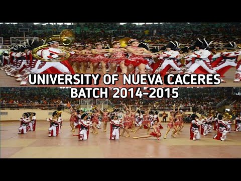 UNIVERSITY OF NUEVA CACERES BAND AND MAJORETTES 2014